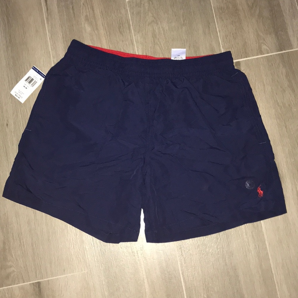 Navy Blue Polo swim shorts